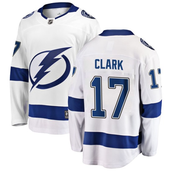 Wendel Clark Tampa Bay Lightning Breakaway Away Fanatics Branded Jersey - White