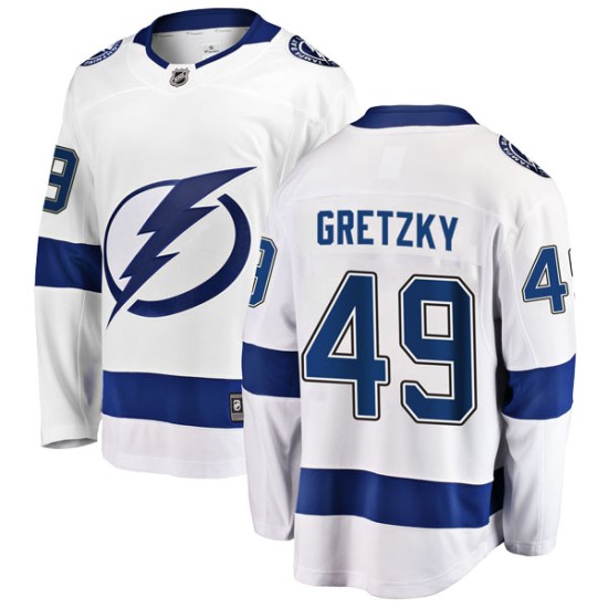 Brent Gretzky Tampa Bay Lightning Breakaway Away Fanatics Branded Jersey - White