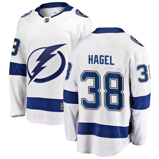 Brandon Hagel Tampa Bay Lightning Breakaway Away Fanatics Branded Jersey - White