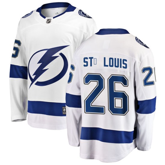 Martin St. Louis Tampa Bay Lightning Breakaway Away Fanatics Branded Jersey - White