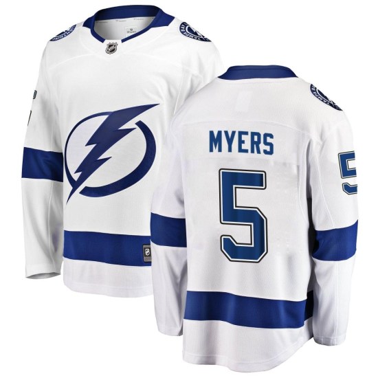 Philippe Myers Tampa Bay Lightning Breakaway Away Fanatics Branded Jersey - White