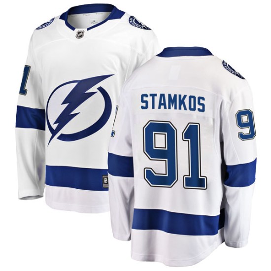 Steven Stamkos Tampa Bay Lightning Breakaway Away Fanatics Branded Jersey - White
