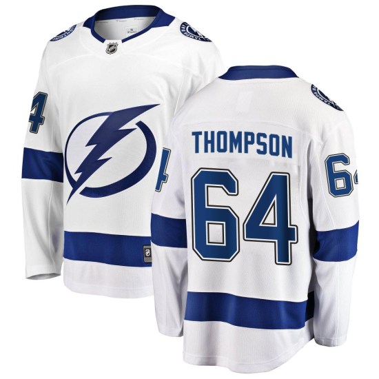 Jack Thompson Tampa Bay Lightning Breakaway Away Fanatics Branded Jersey - White