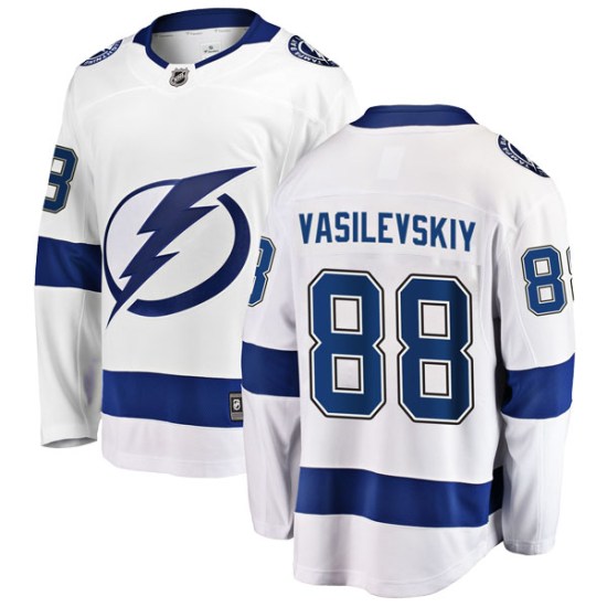 Andrei Vasilevskiy Tampa Bay Lightning Breakaway Away Fanatics Branded Jersey - White