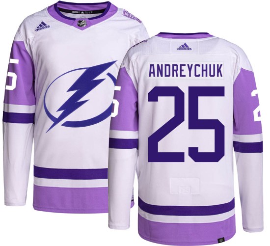 Dave Andreychuk Tampa Bay Lightning Authentic Hockey Fights Cancer Adidas Jersey