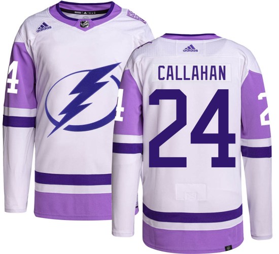Ryan Callahan Tampa Bay Lightning Authentic Hockey Fights Cancer Adidas Jersey