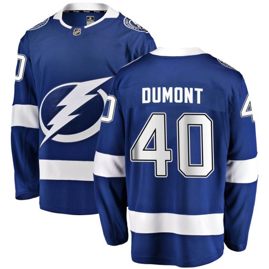 Gabriel Dumont Tampa Bay Lightning Breakaway Home Fanatics Branded Jersey - Blue