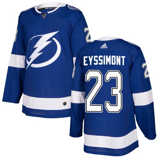 Michael Eyssimont Tampa Bay Lightning Authentic Home Adidas Jersey - Blue