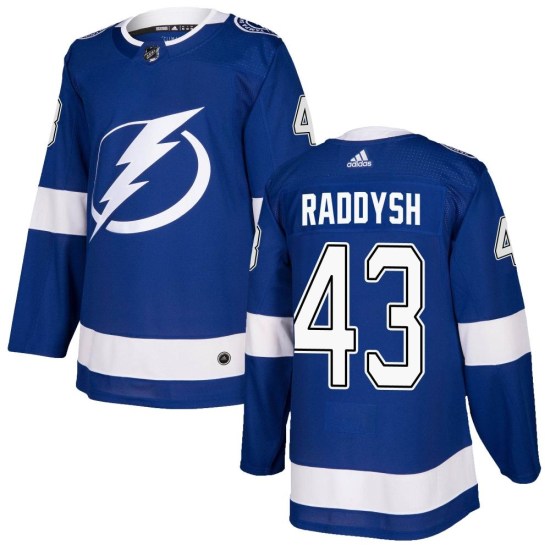 Darren Raddysh Tampa Bay Lightning Authentic Home Adidas Jersey - Blue