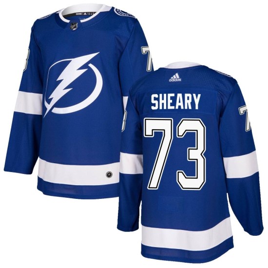 Conor Sheary Tampa Bay Lightning Youth Authentic Home Adidas Jersey - Blue