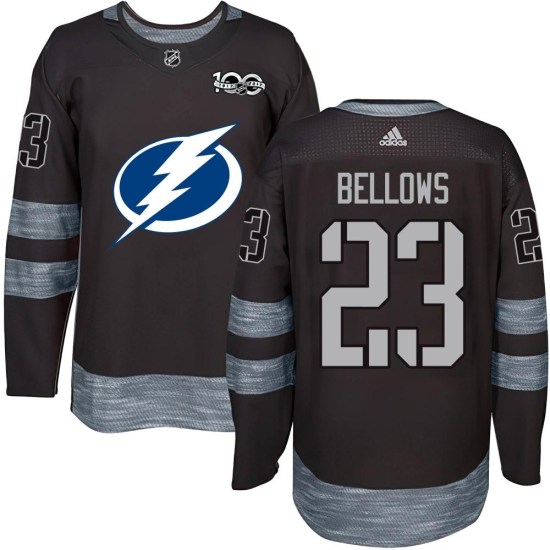 Brian Bellows Tampa Bay Lightning Authentic 1917-2017 100th Anniversary Jersey - Black