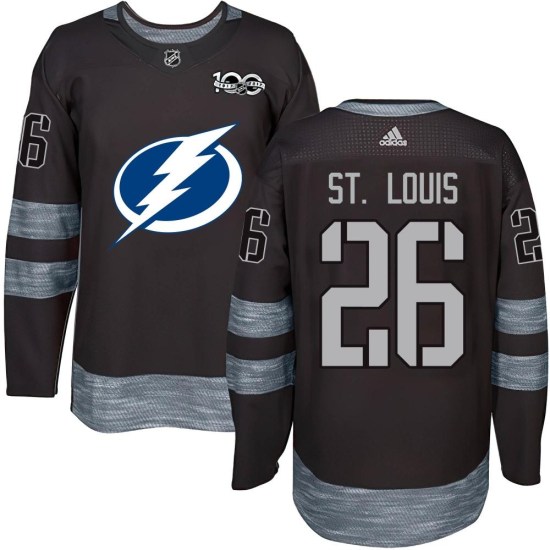 Martin St. Louis Tampa Bay Lightning Authentic 1917-2017 100th Anniversary Jersey - Black