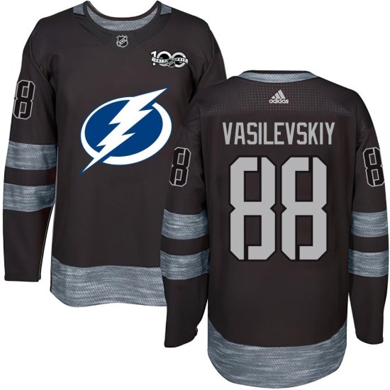 Andrei Vasilevskiy Tampa Bay Lightning Authentic 1917-2017 100th Anniversary Jersey - Black