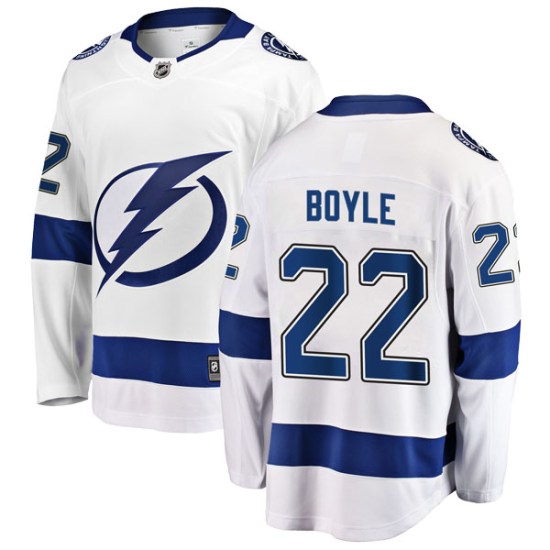 Dan Boyle Tampa Bay Lightning Youth Breakaway Away Fanatics Branded Jersey - White