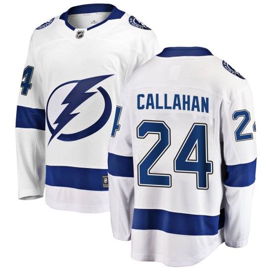Ryan Callahan Tampa Bay Lightning Youth Breakaway Away Fanatics Branded Jersey - White