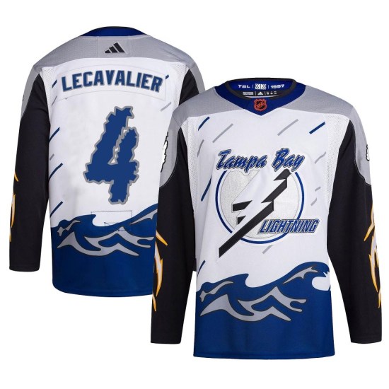 Vincent Lecavalier Tampa Bay Lightning Authentic Reverse Retro 2.0 Adidas Jersey - White