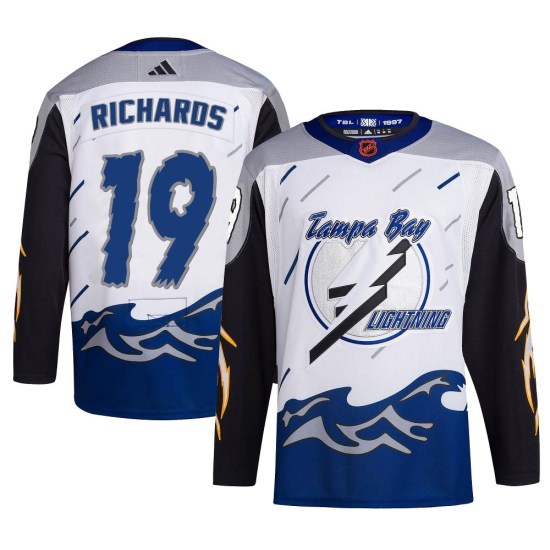 Brad Richards Tampa Bay Lightning Authentic Reverse Retro 2.0 Adidas Jersey - White