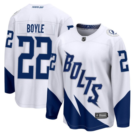 Dan Boyle Tampa Bay Lightning Breakaway 2022 Stadium Series Fanatics Branded Jersey - White