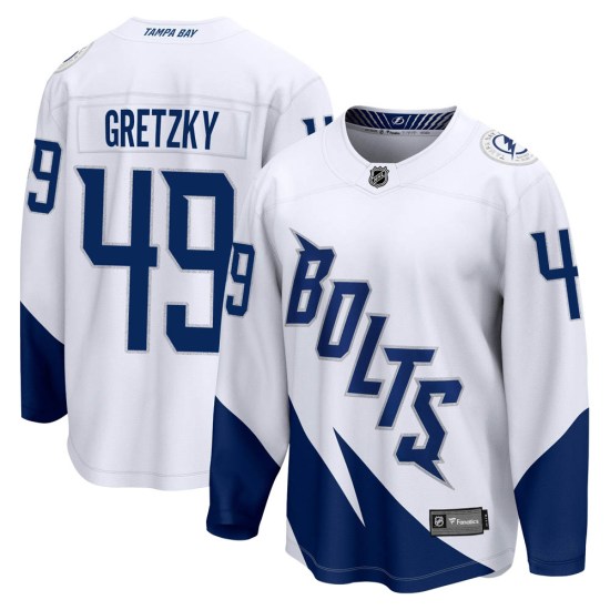 Brent Gretzky Tampa Bay Lightning Breakaway 2022 Stadium Series Fanatics Branded Jersey - White