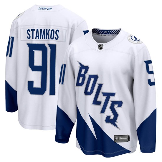 Steven Stamkos Tampa Bay Lightning Breakaway 2022 Stadium Series Fanatics Branded Jersey - White