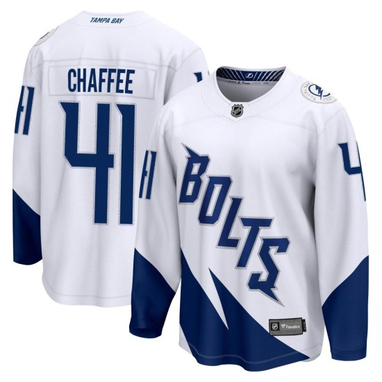 Mitchell Chaffee Tampa Bay Lightning Youth Breakaway 2022 Stadium Series Fanatics Branded Jersey - White