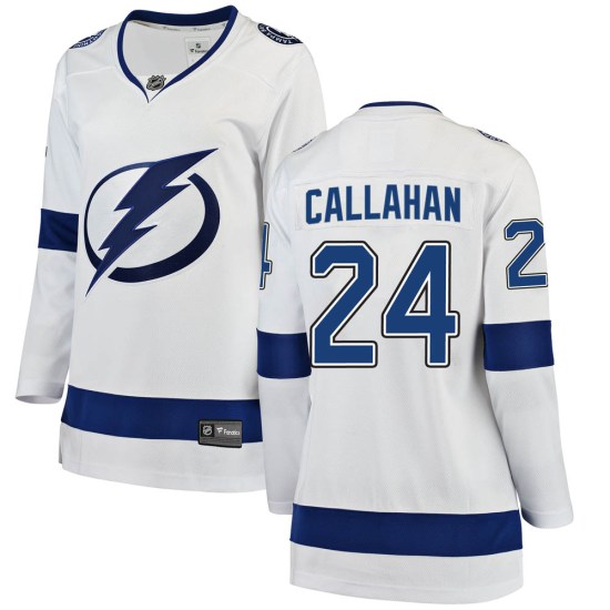 Ryan Callahan Tampa Bay Lightning Women's Breakaway Away Fanatics Branded Jersey - White
