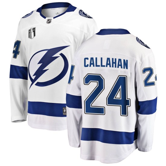 Ryan Callahan Tampa Bay Lightning Youth Breakaway Away 2022 Stanley Cup Final Fanatics Branded Jersey - White