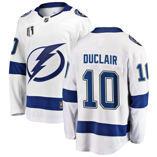 Anthony Duclair Tampa Bay Lightning Youth Breakaway Away 2022 Stanley Cup Final Fanatics Branded Jersey - White