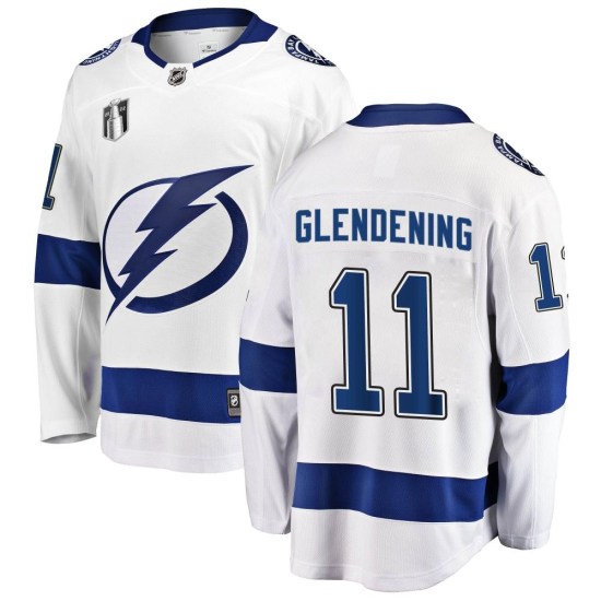 Luke Glendening Tampa Bay Lightning Youth Breakaway Away 2022 Stanley Cup Final Fanatics Branded Jersey - White
