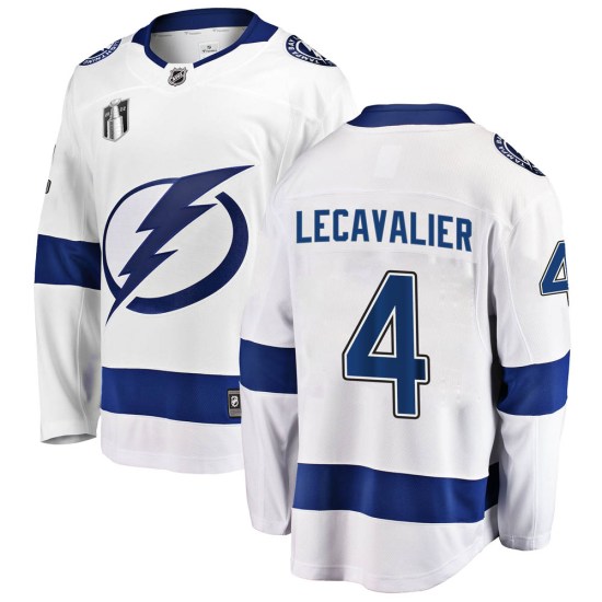 Vincent Lecavalier Tampa Bay Lightning Youth Breakaway Away 2022 Stanley Cup Final Fanatics Branded Jersey - White