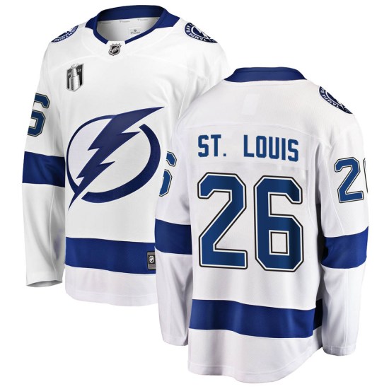 Martin St. Louis Tampa Bay Lightning Youth Breakaway Away 2022 Stanley Cup Final Fanatics Branded Jersey - White