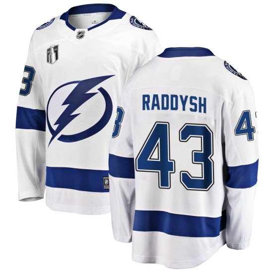 Darren Raddysh Tampa Bay Lightning Youth Breakaway Away 2022 Stanley Cup Final Fanatics Branded Jersey - White