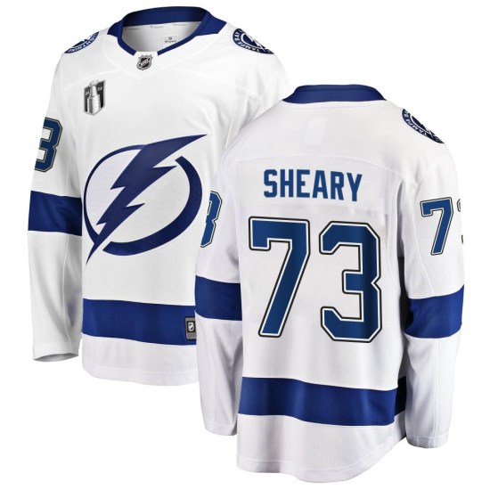 Conor Sheary Tampa Bay Lightning Youth Breakaway Away 2022 Stanley Cup Final Fanatics Branded Jersey - White