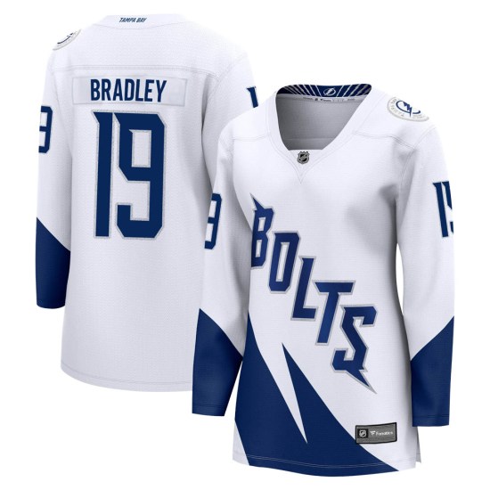 Brian Bradley Tampa Bay Lightning Women's Breakaway 2022 Stadium Series Fanatics Branded Jersey - White
