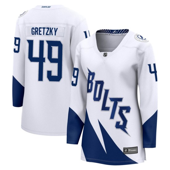Brent Gretzky Tampa Bay Lightning Women's Breakaway 2022 Stadium Series Fanatics Branded Jersey - White