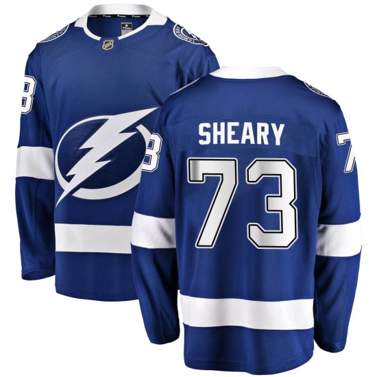 Conor Sheary Tampa Bay Lightning Youth Breakaway Home Fanatics Branded Jersey - Blue